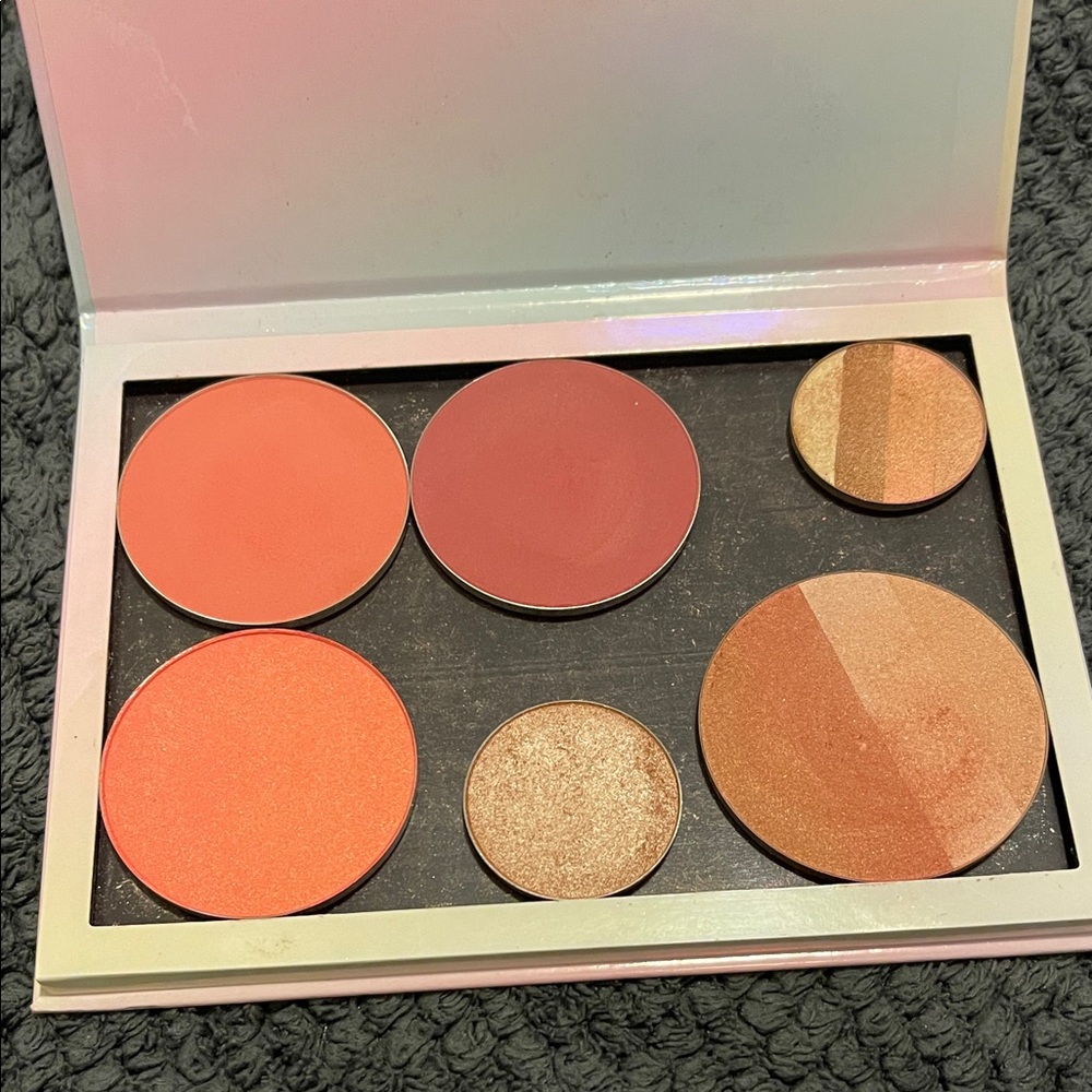 Assortment of blushes and highlights
